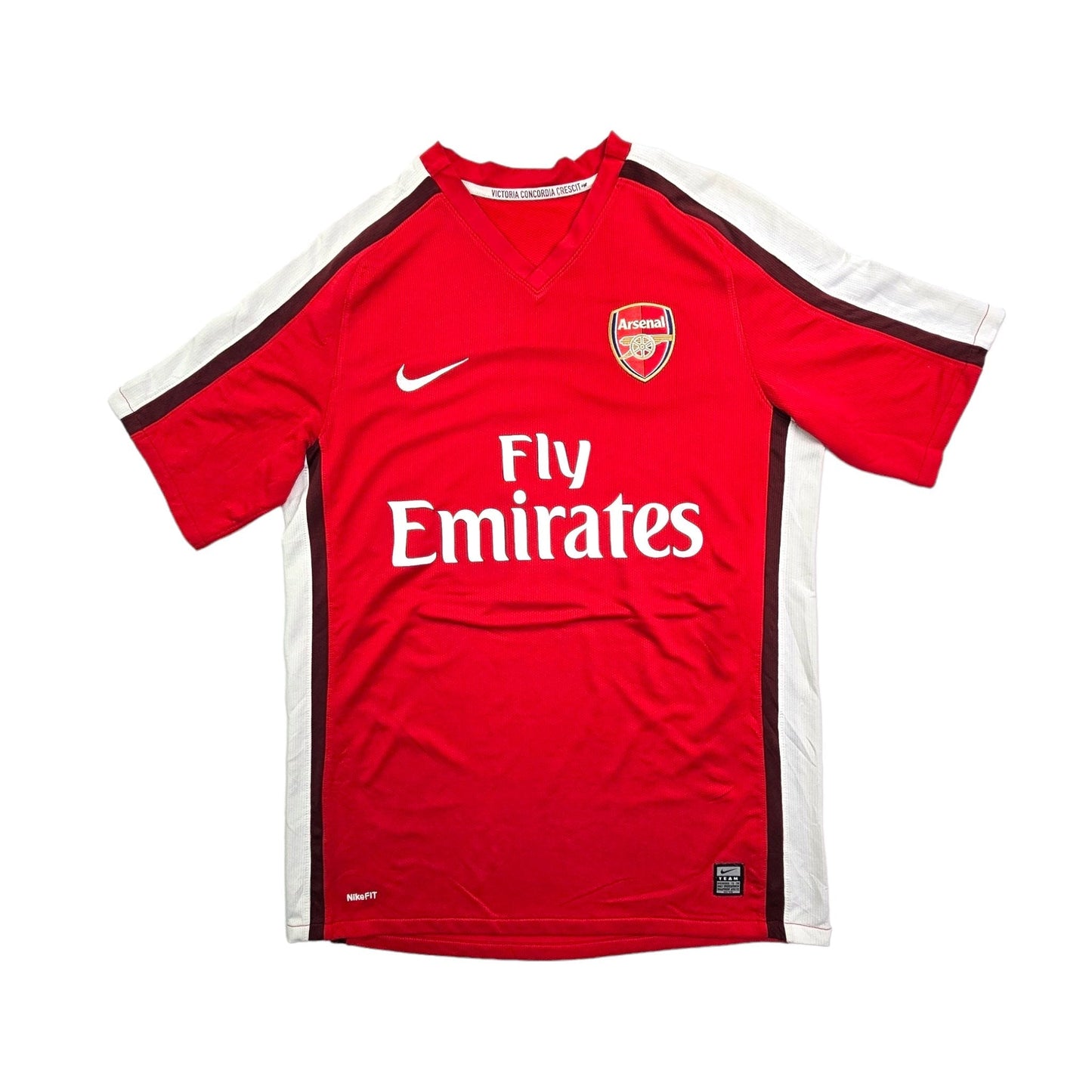 2008/10 Arsenal Home Football Shirt (S) Nike #4 Fabregas