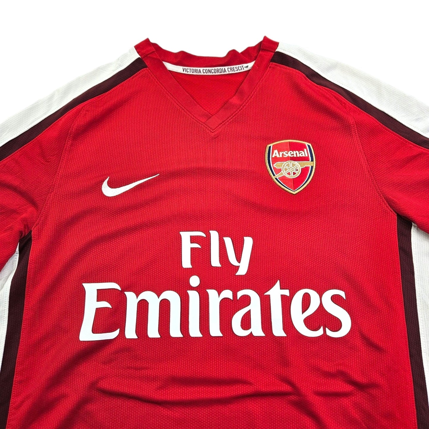 2008/10 Arsenal Home Football Shirt (S) Nike #4 Fabregas