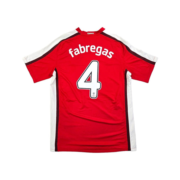 2008/10 Arsenal Home Football Shirt (S) Nike #4 Fabregas