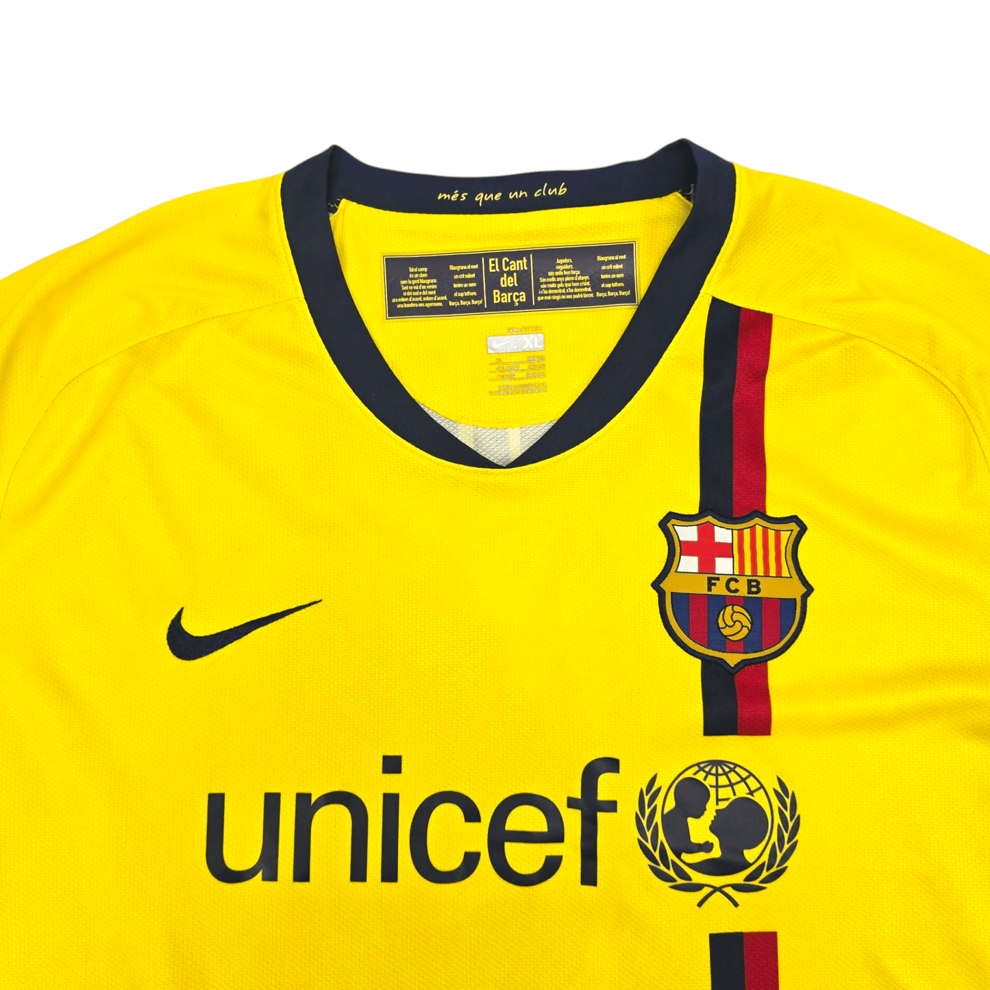 2008/10 Barcelona Away Football Shirt (XL) Nike #14 Henry