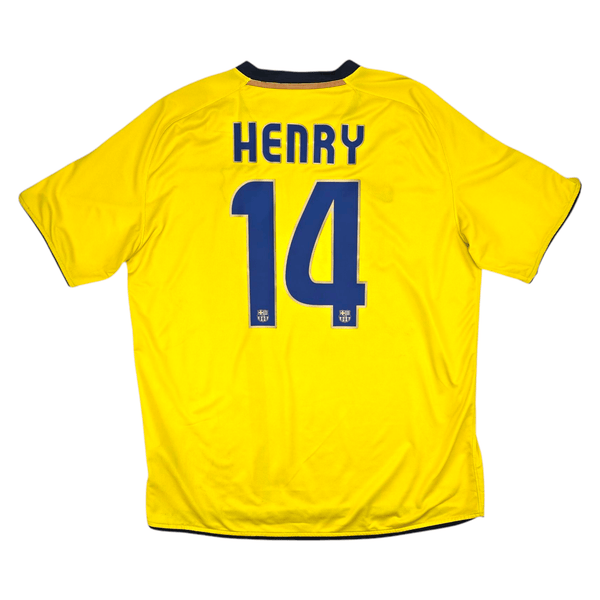 2008/10 Barcelona Away Football Shirt (XL) Nike #14 Henry