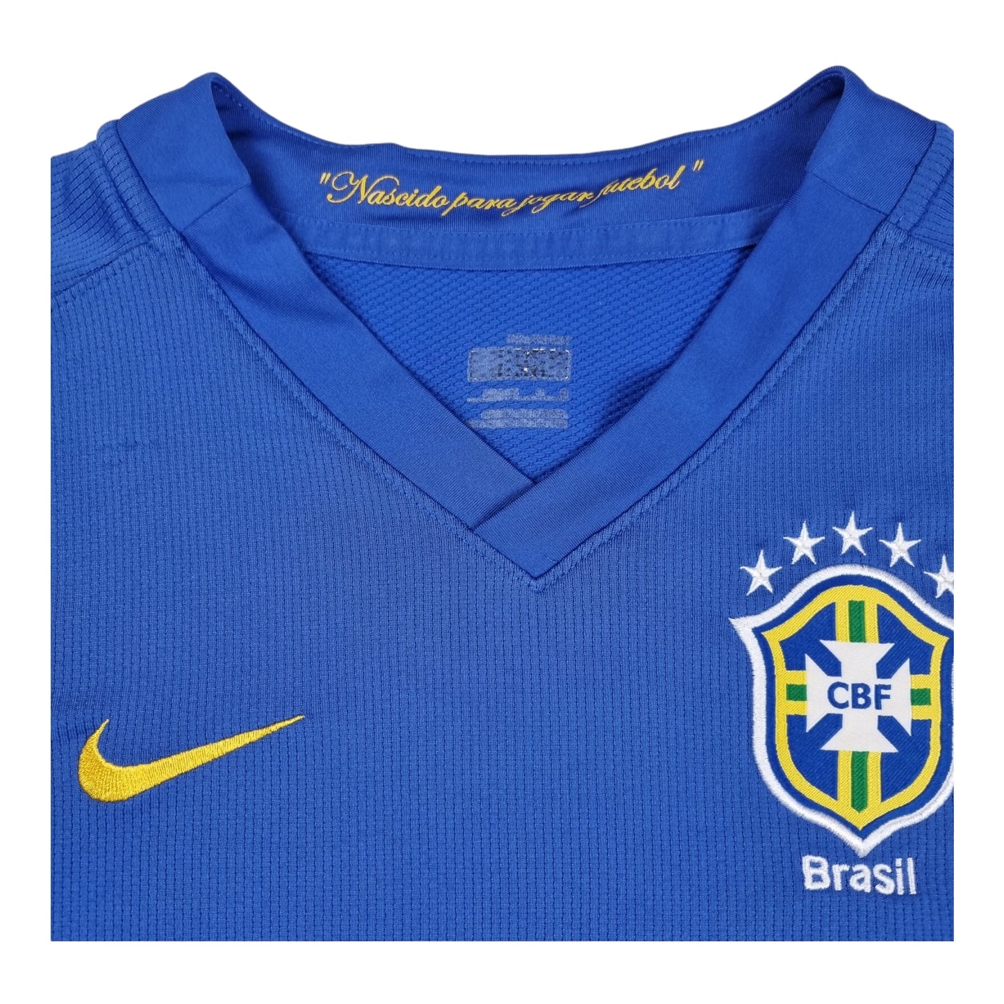 2008/10 Brazil Away Football Shirt (S) Nike