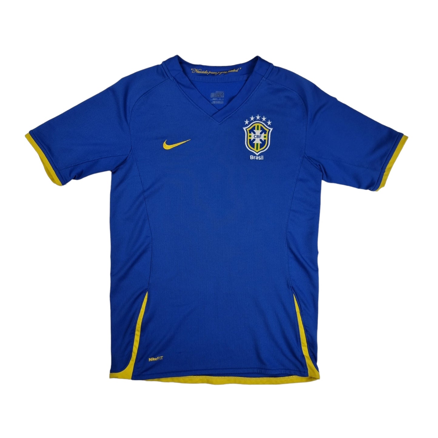 2008/10 Brazil Away Football Shirt (S) Nike