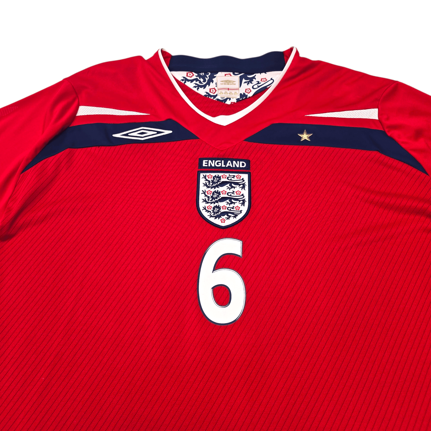 2008/10 England Away Football Shirt (2XL) Umbro #6 Terry