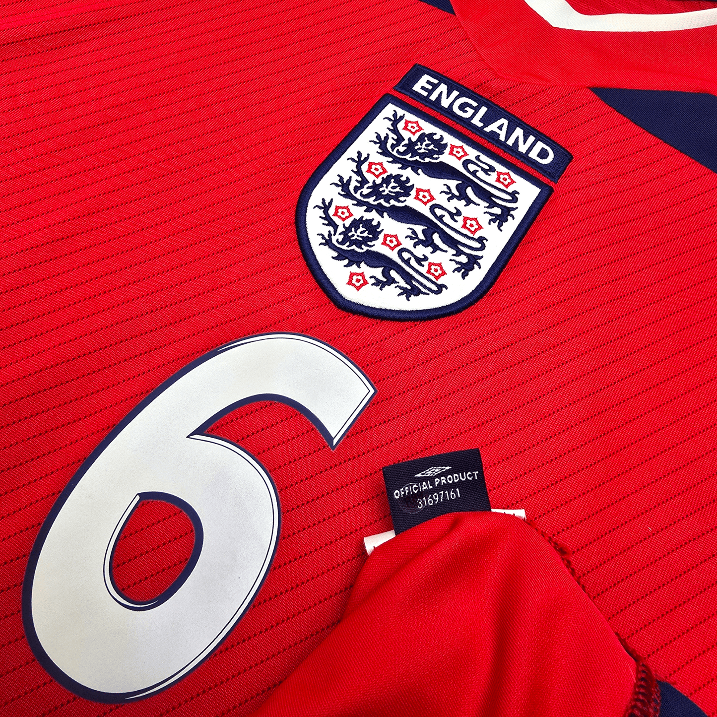 2008/10 England Away Football Shirt (2XL) Umbro #6 Terry