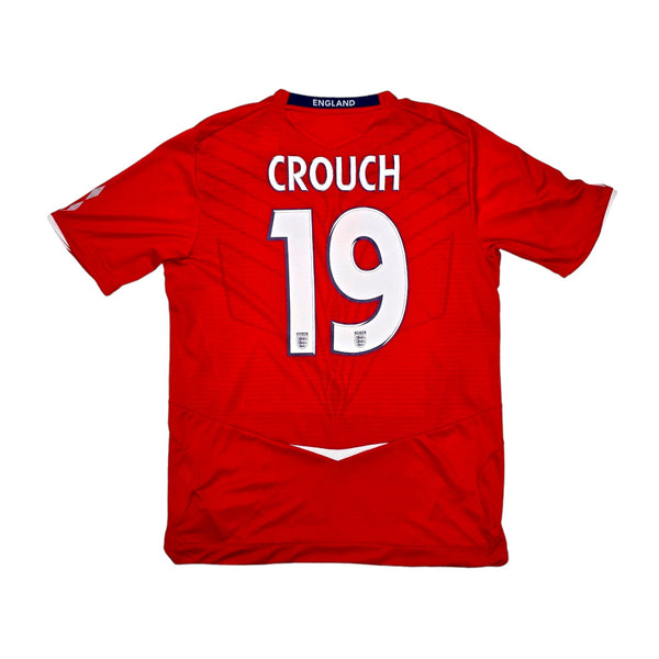 2008/10 England Away Football Shirt (L) Umbro #19 Crouch