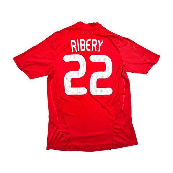 2008/10 France Away Football Shirt (M) Adidas #22 Ribery