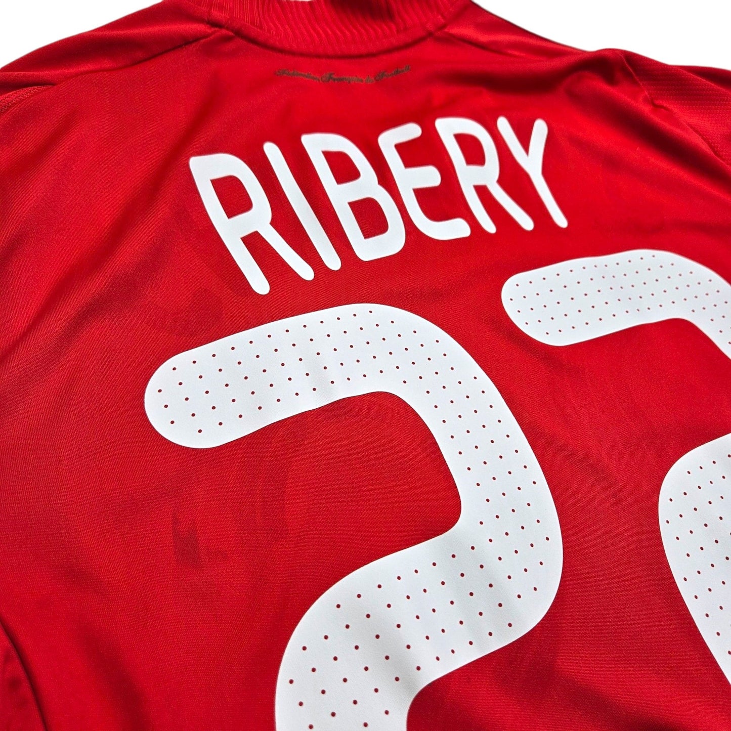 2008/10 France Away Football Shirt (M) Adidas #22 Ribery
