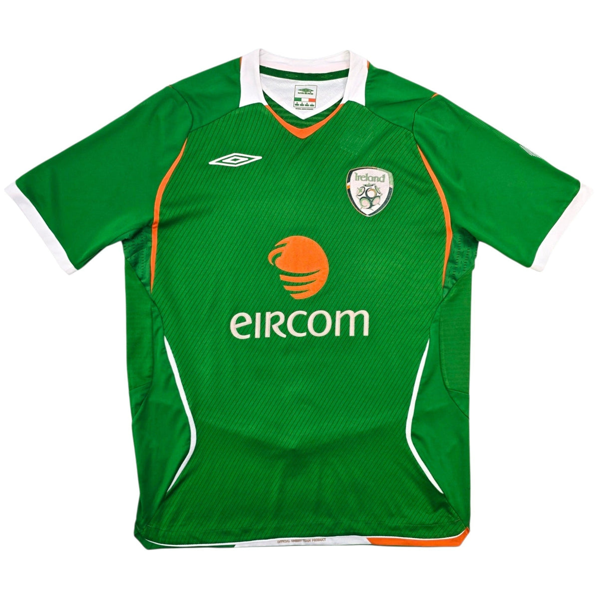 2008/10 Ireland Home Football Shirt (M) Umbro