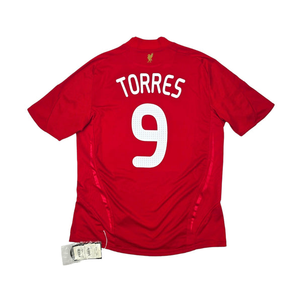 2008/10 Liverpool Home Football Shirt (L) Adidas #9 Torres (BNWTs)