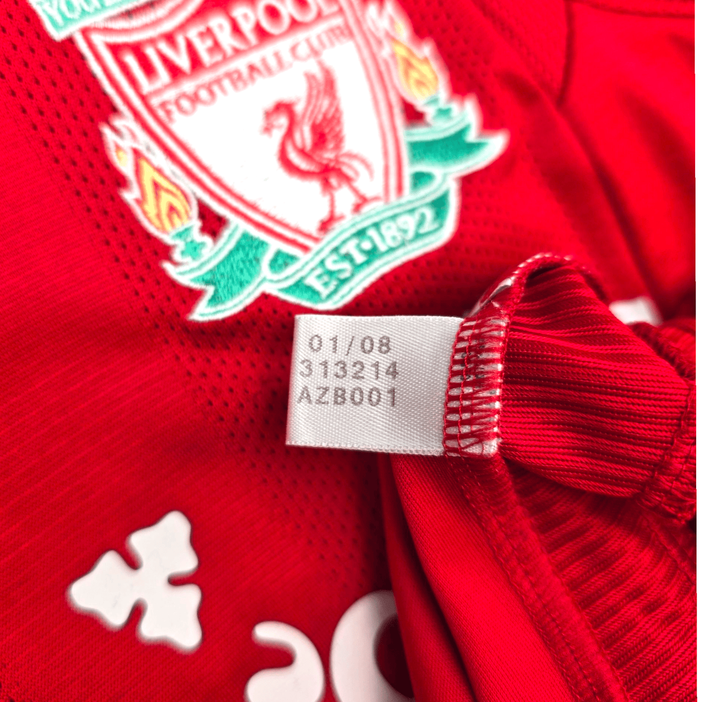 2008/10 Liverpool Home Football Shirt (S) Adidas #9 Torres