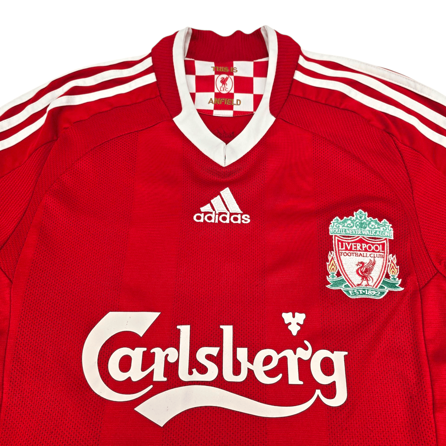 2008/10 Liverpool Home Football Shirt (S) Adidas #9 Torres