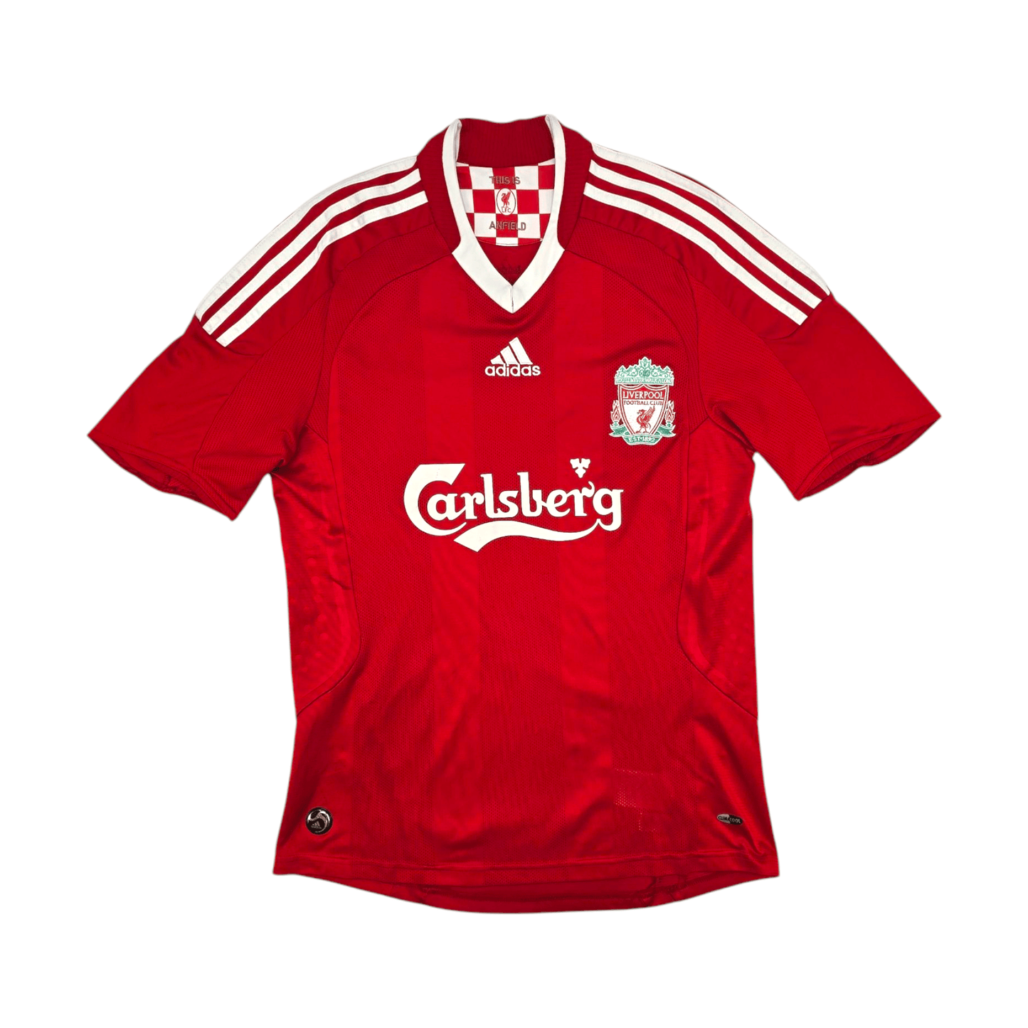 2008/10 Liverpool Home Football Shirt (S) Adidas #9 Torres