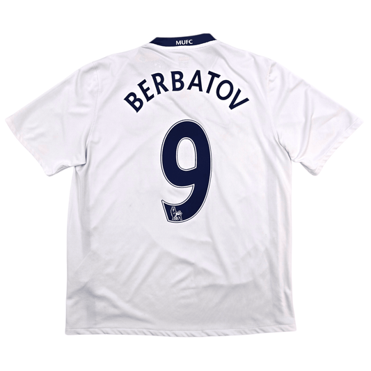 2008/10 Manchester United Away Football Shirt (L) Nike #9 Berbatov