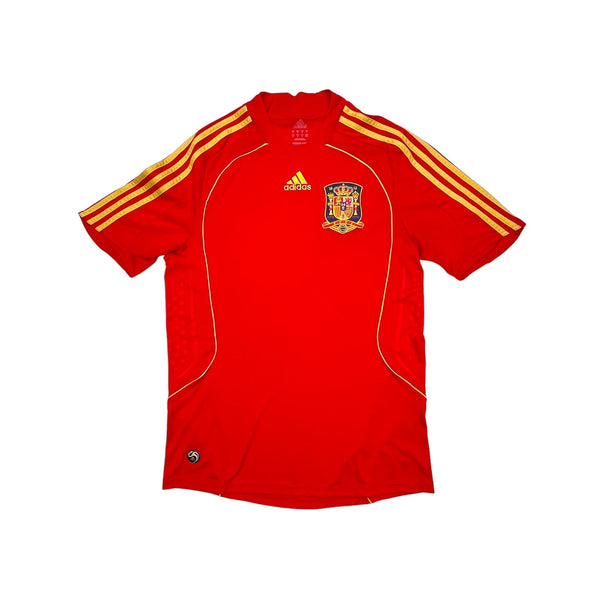 2008/10 Spain Home Football Shirt (XL) Adidas
