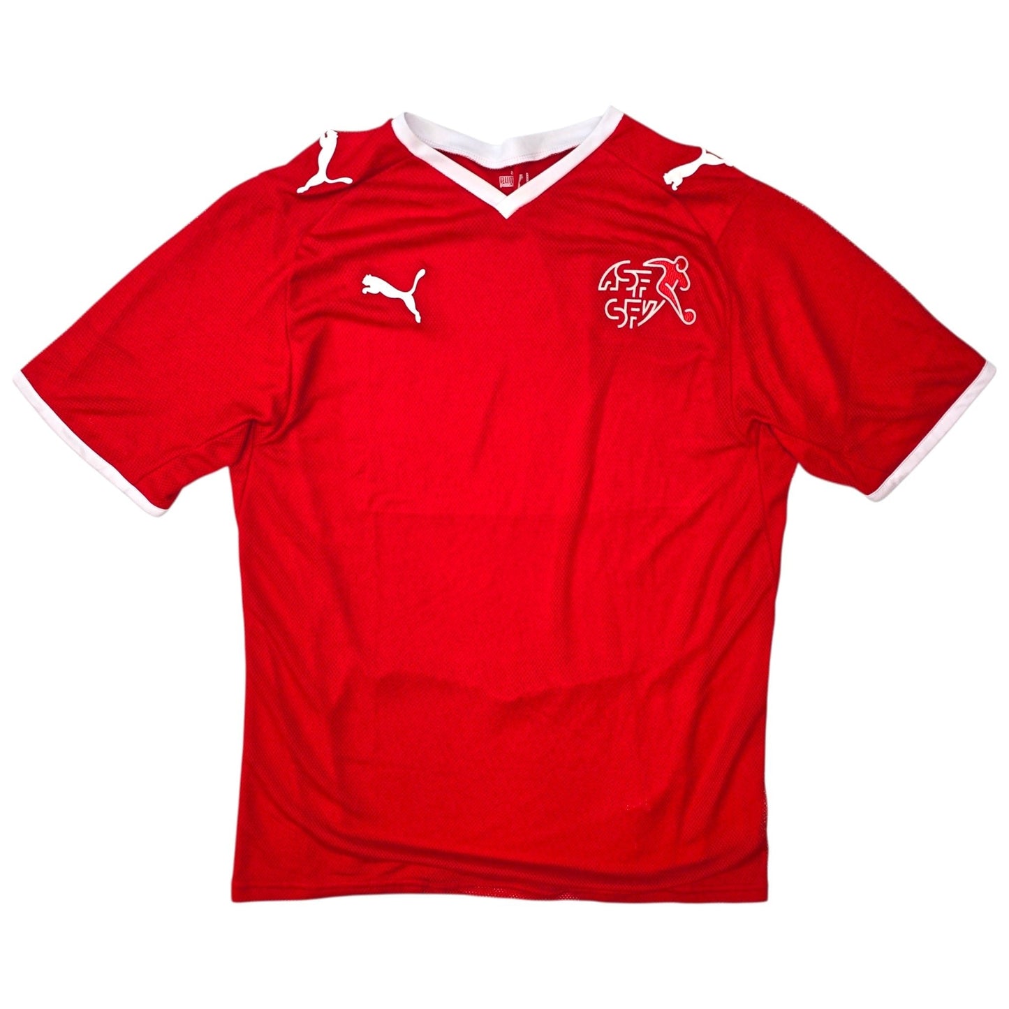 2008/10 Switzerland Home Football Shirt (M) Puma