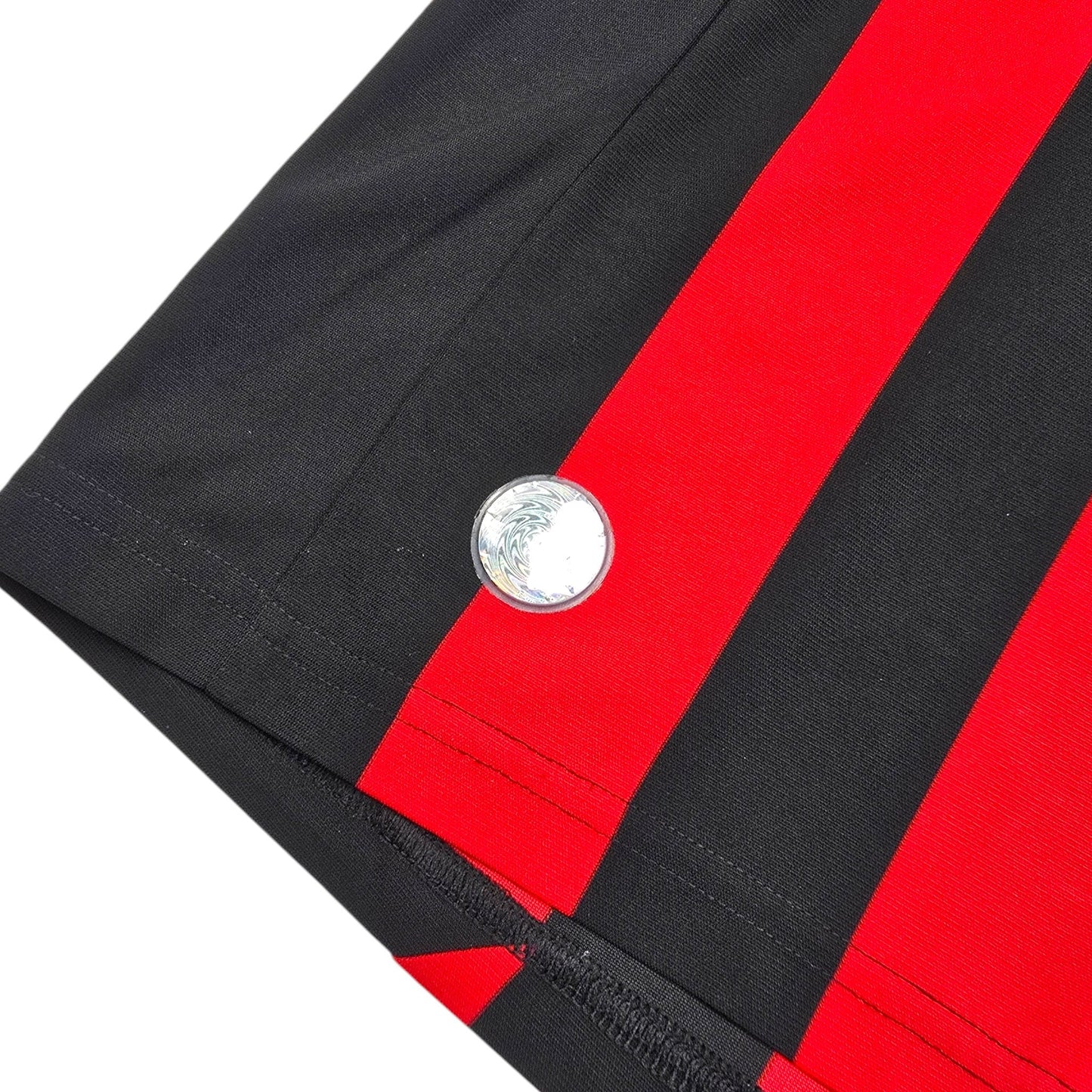 2009/10 AC Milan Home Football Shirt (L) Adidas #80 Ronaldinho