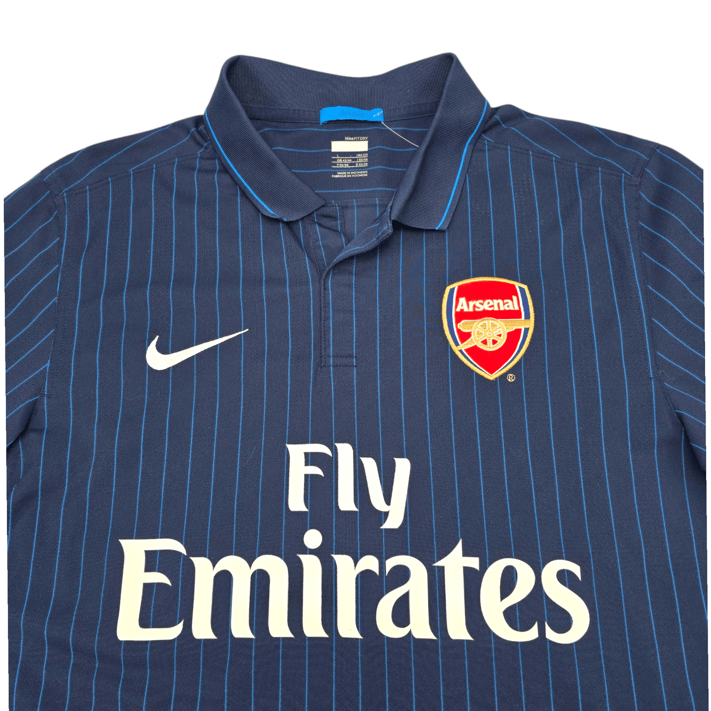 2009/10 Arsenal Away Football Shirt (L) Nike #4 Fabregas