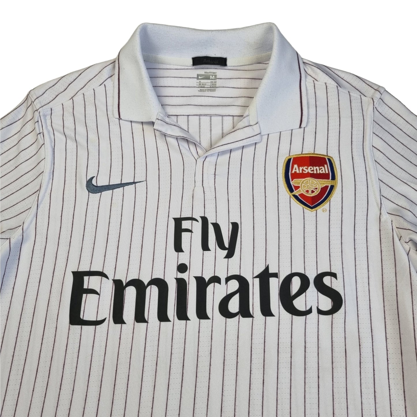 2009/10 Arsenal Third Football Shirt Player Issue (M) Nike #4 Fabregas