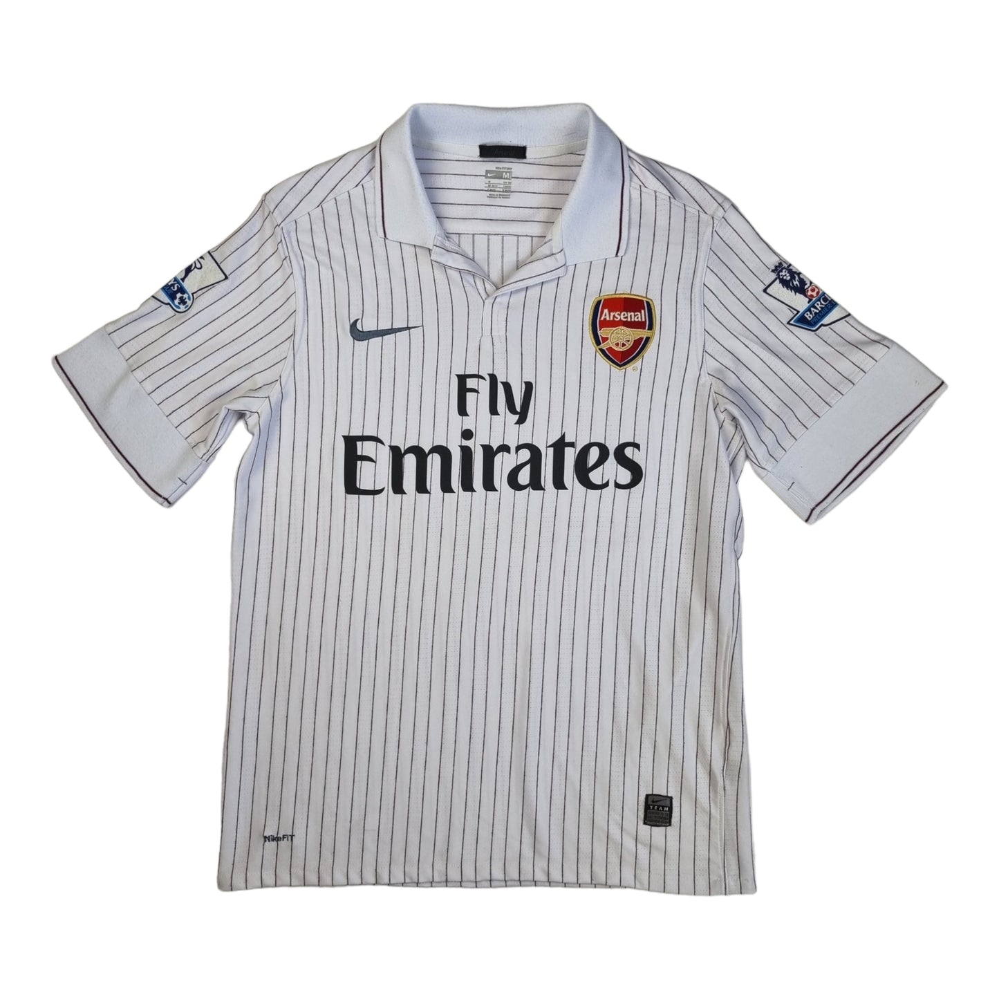 2009/10 Arsenal Third Football Shirt Player Issue (M) Nike #4 Fabregas
