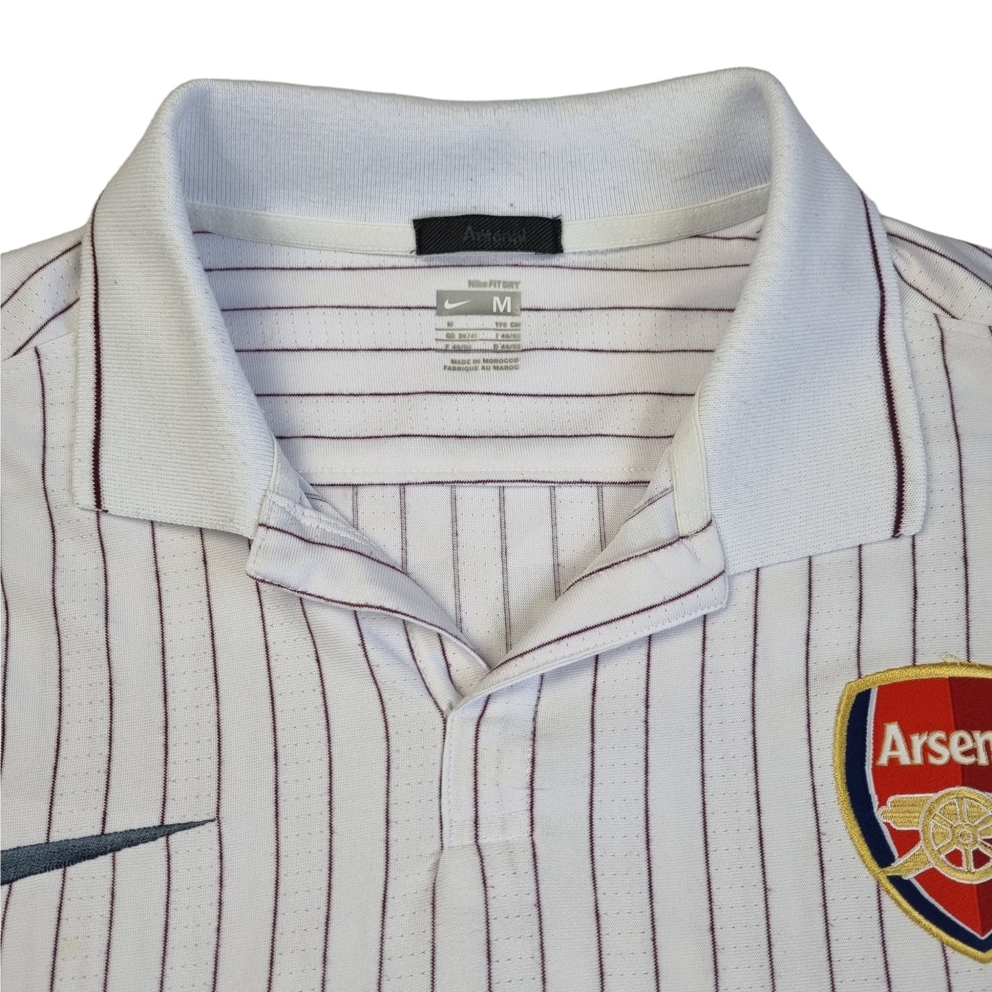 2009/10 Arsenal Third Football Shirt Player Issue (M) Nike #4 Fabregas