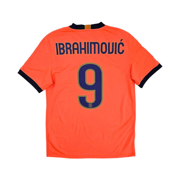 2009/10 Barcelona Away Football Shirt (S) Nike #9 Ibrahimovic