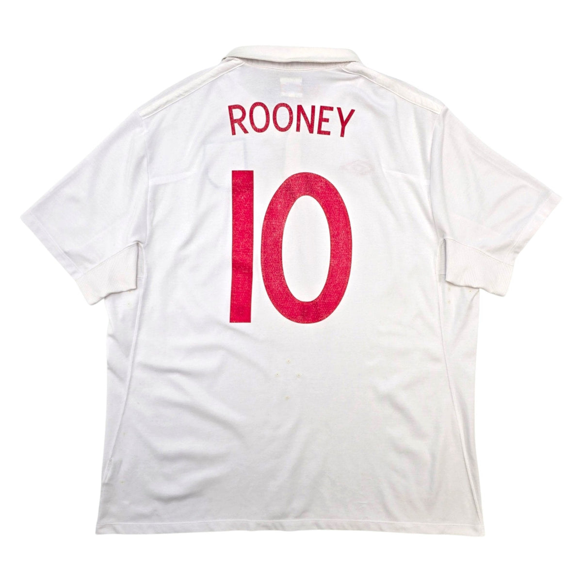 2009/10 England Home Football Shirt (2XL) Umbro #10 Rooney