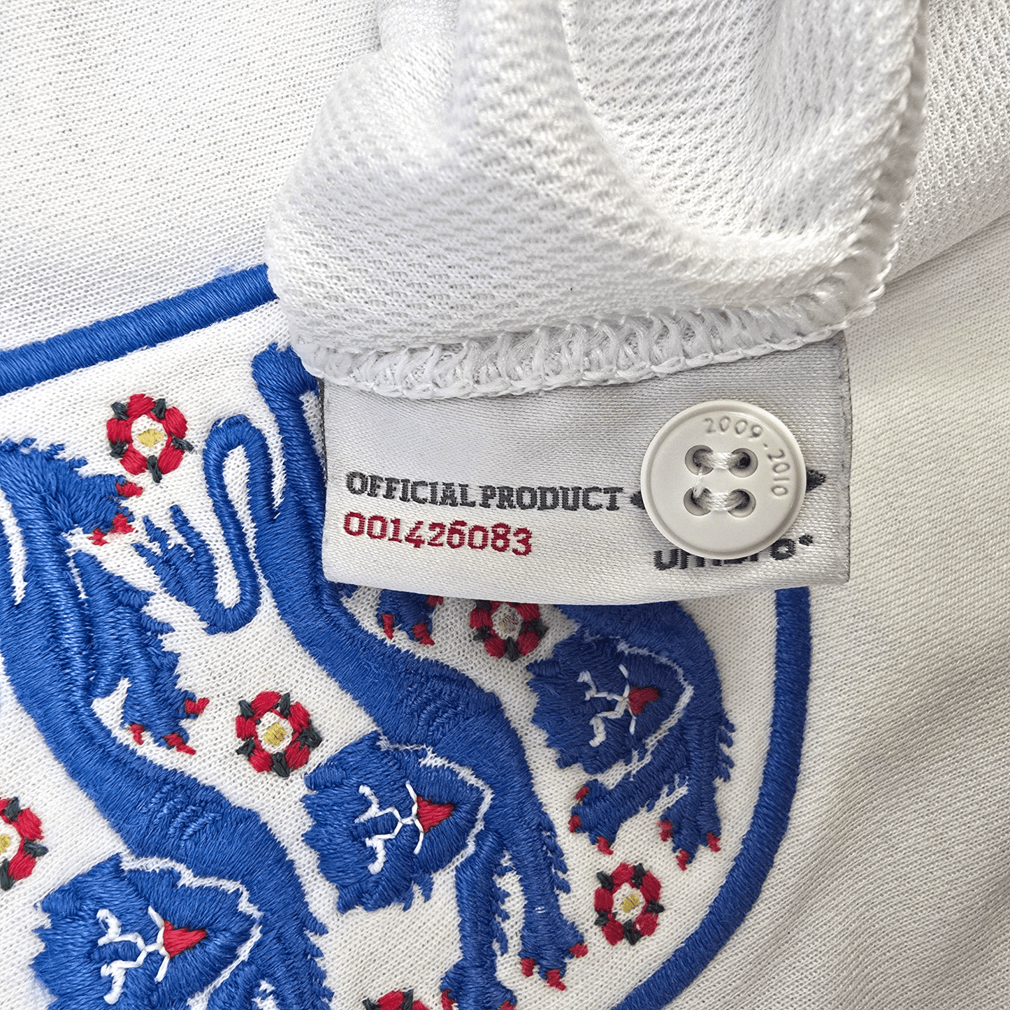 2009/10 England Home Football Shirt (L) Umbro #8 Lampard