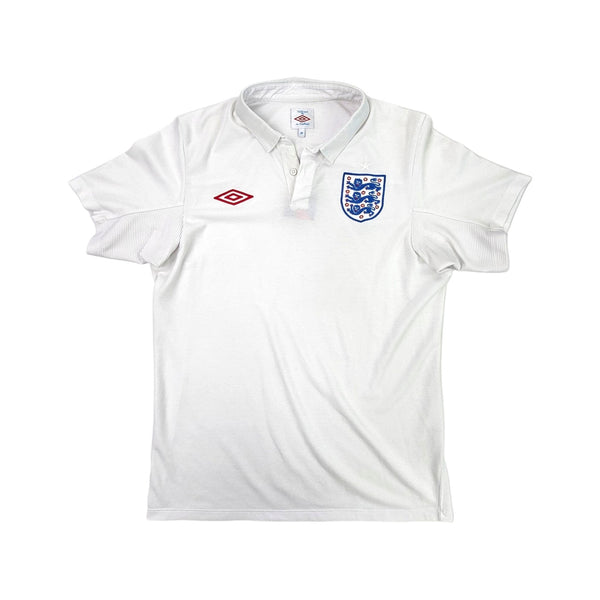 2009/10 England Home Football Shirt (M) Umbro