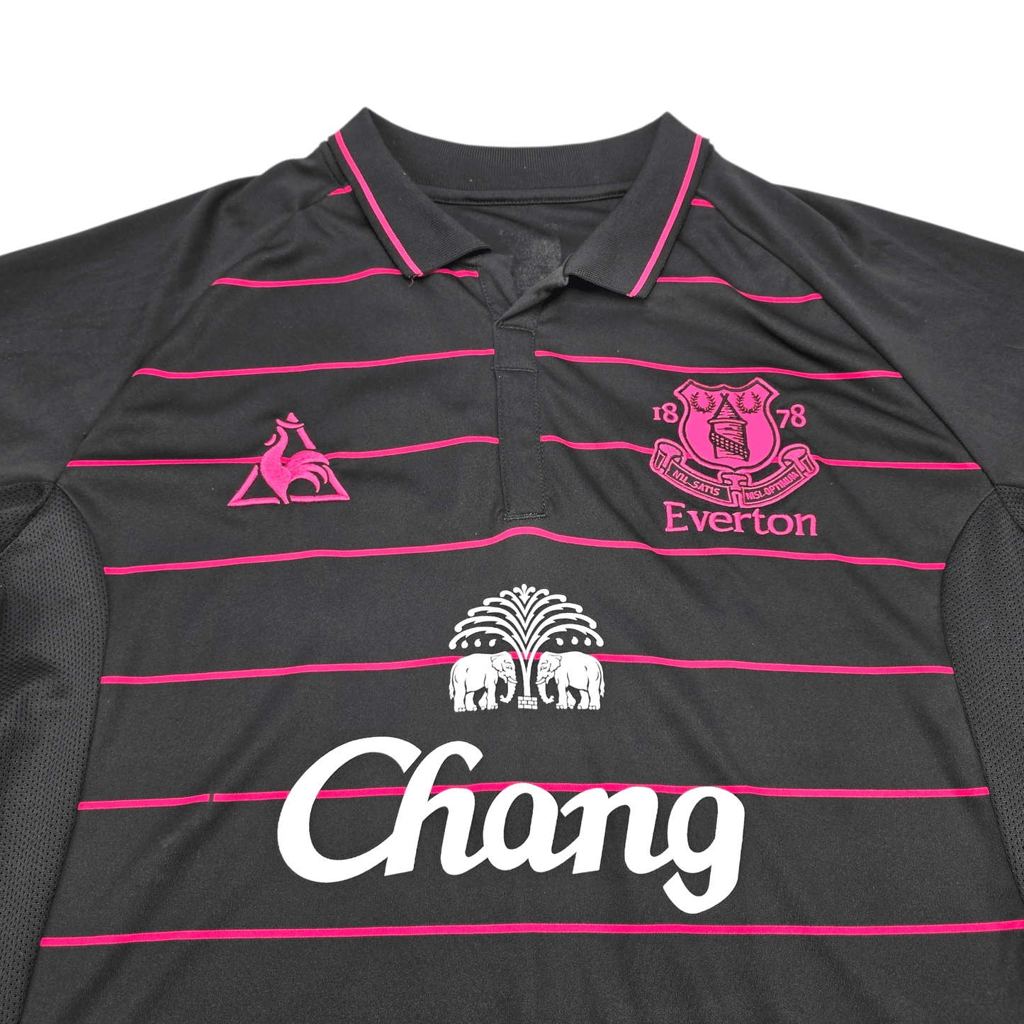 2009/10 Everton Away Football Shirt (M) Le Coq Sportif #17 Cahill