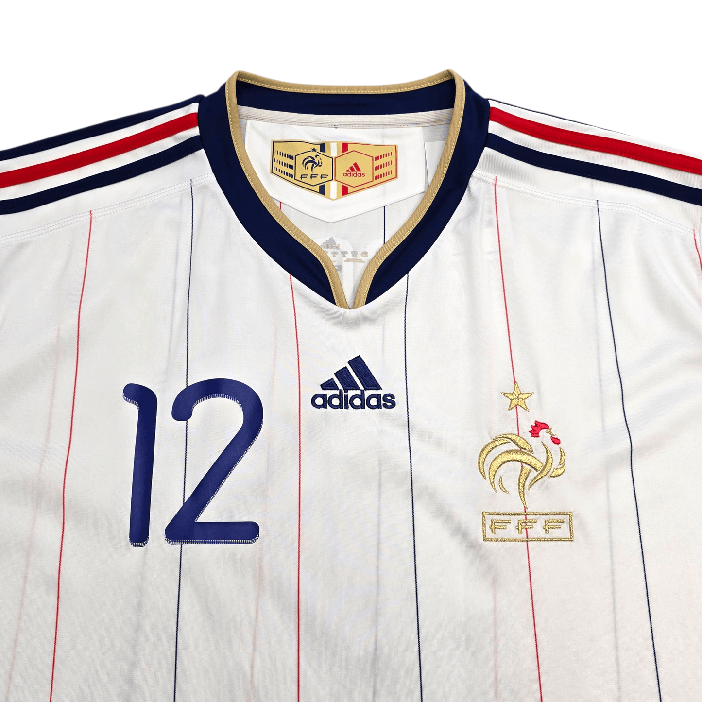 2009/10 France Away Football Shirt (XL) Adidas #12 Henry