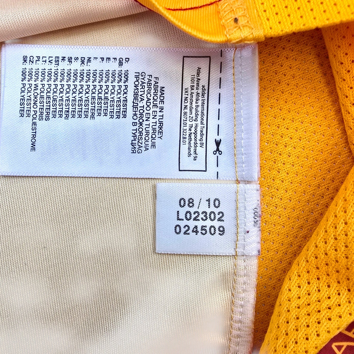 2009/10 Galatasaray Home Football Shirt (M) Adidas