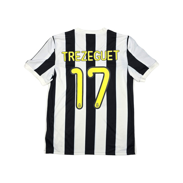 2009/10 Juventus Home Football Shirt (M) Nike #17 Trezeguet