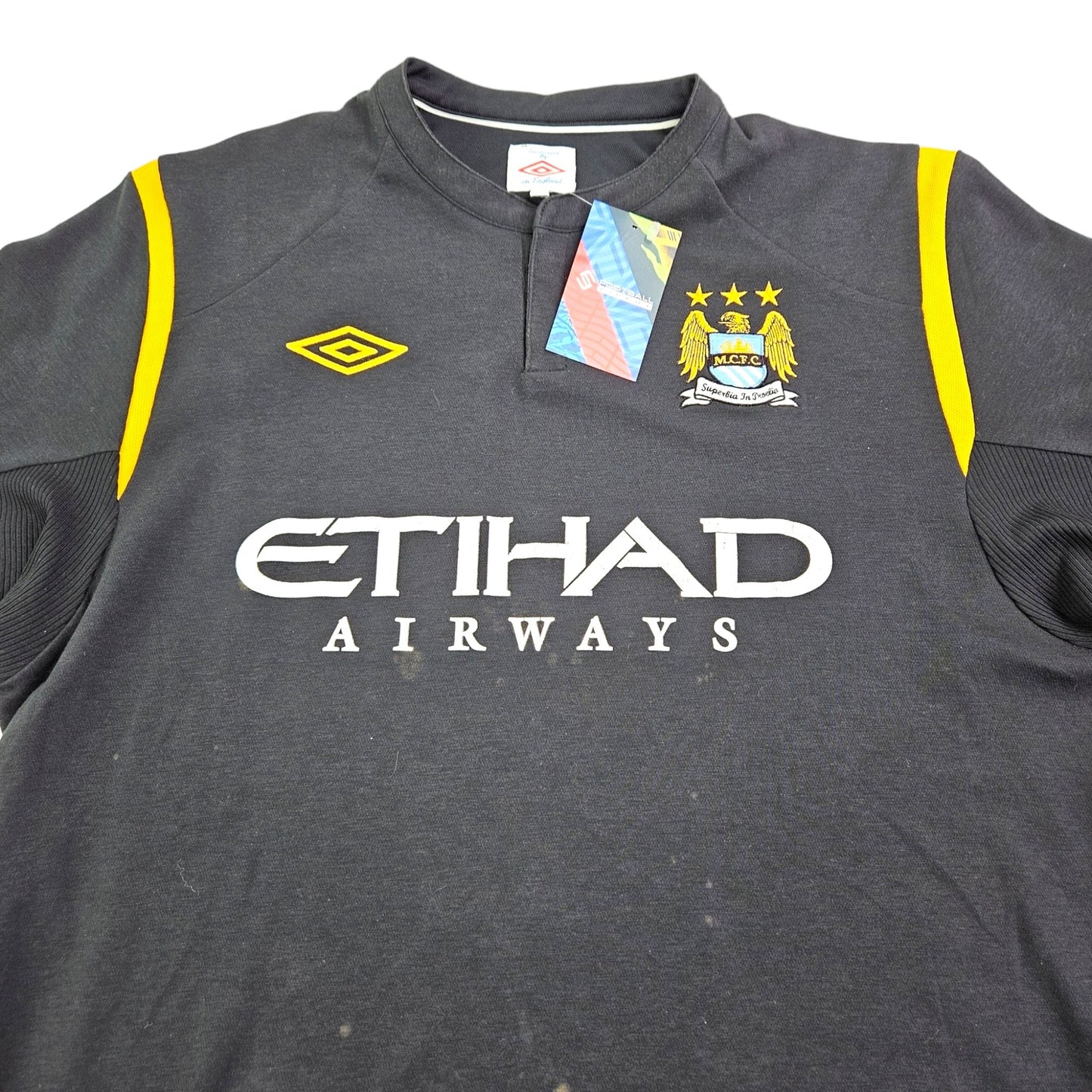 2009/10 Manchester City Away Football Shirt (XL) Umbro