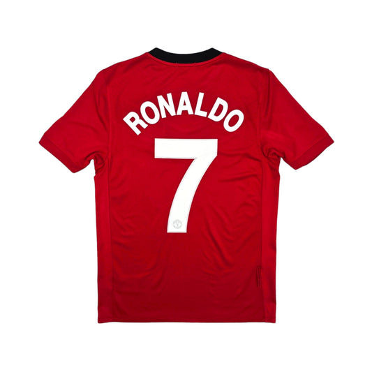 2009/10 Manchester United Home Football Shirt (S) Nike #7 Ronaldo