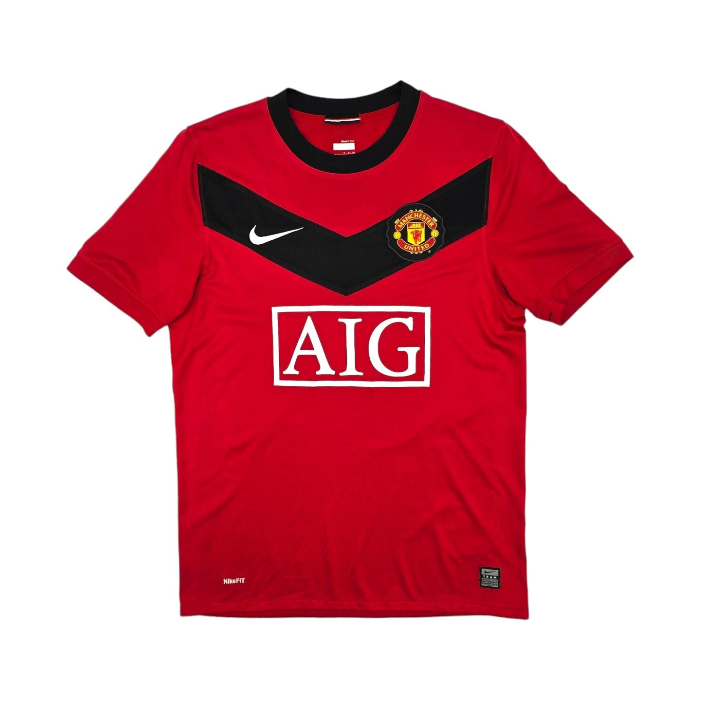 2009/10 Manchester United Home Football Shirt (S) Nike #7 Ronaldo