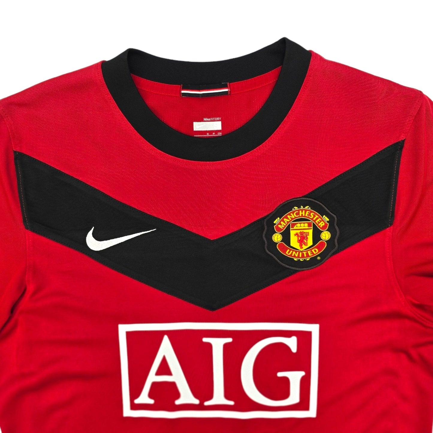 2009/10 Manchester United Home Football Shirt (S) Nike #7 Ronaldo