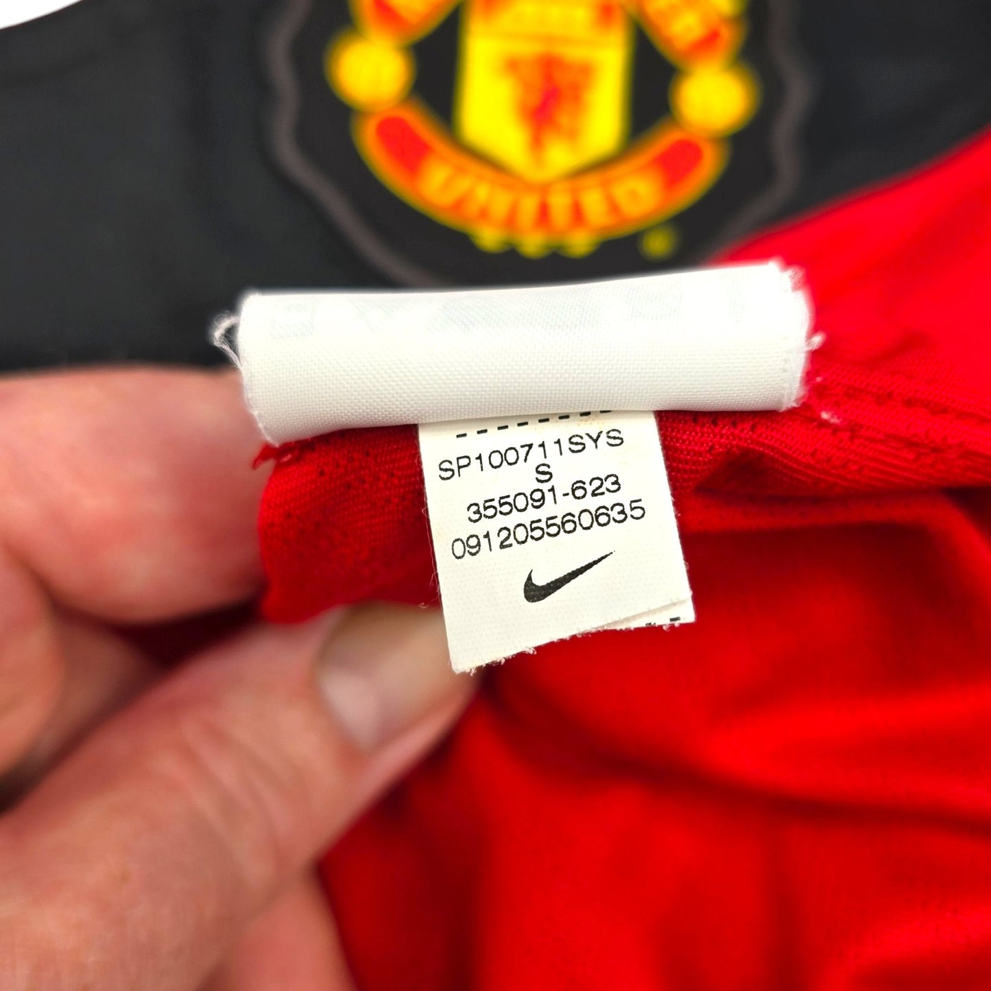 2009/10 Manchester United Home Football Shirt (S) Nike #7 Ronaldo