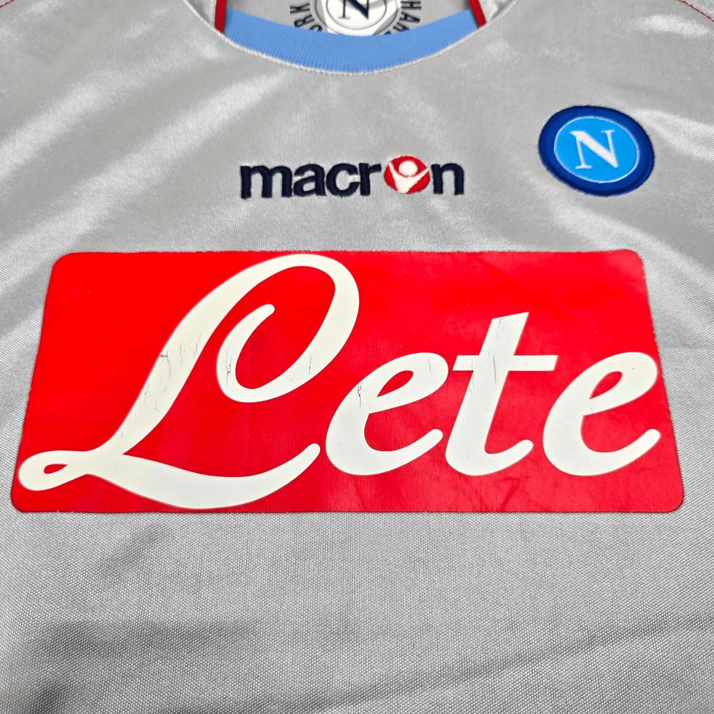 2009/10 Napoli Away Football Shirt (S) Macron