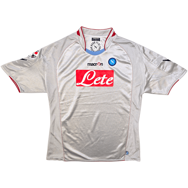 2009/10 Napoli Away Football Shirt (S) Macron
