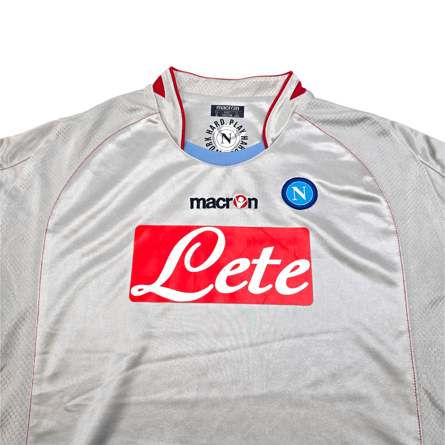 2009/10 Napoli Away Football Shirt (S) Macron