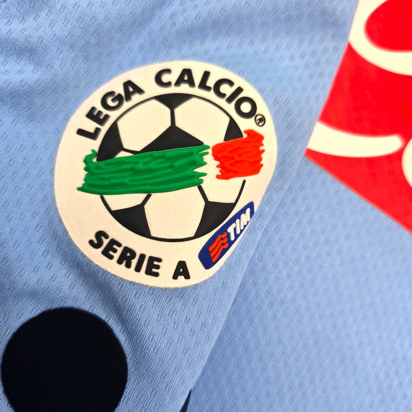 2009/10 Napoli Home Football Shirt (L) Macron #17 Hamsik