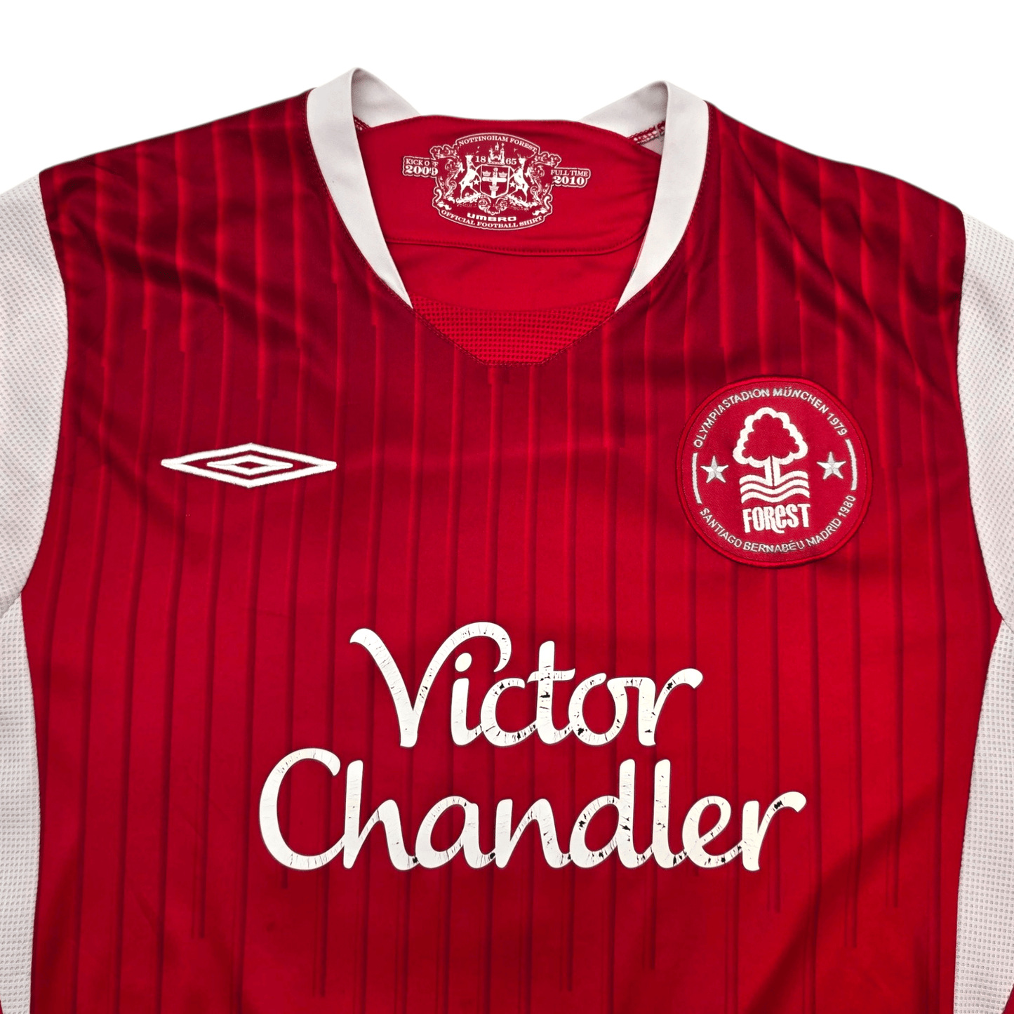 2009/10 Nottingham Forest Home Football Shirt (XL) Umbro #11 Tyson