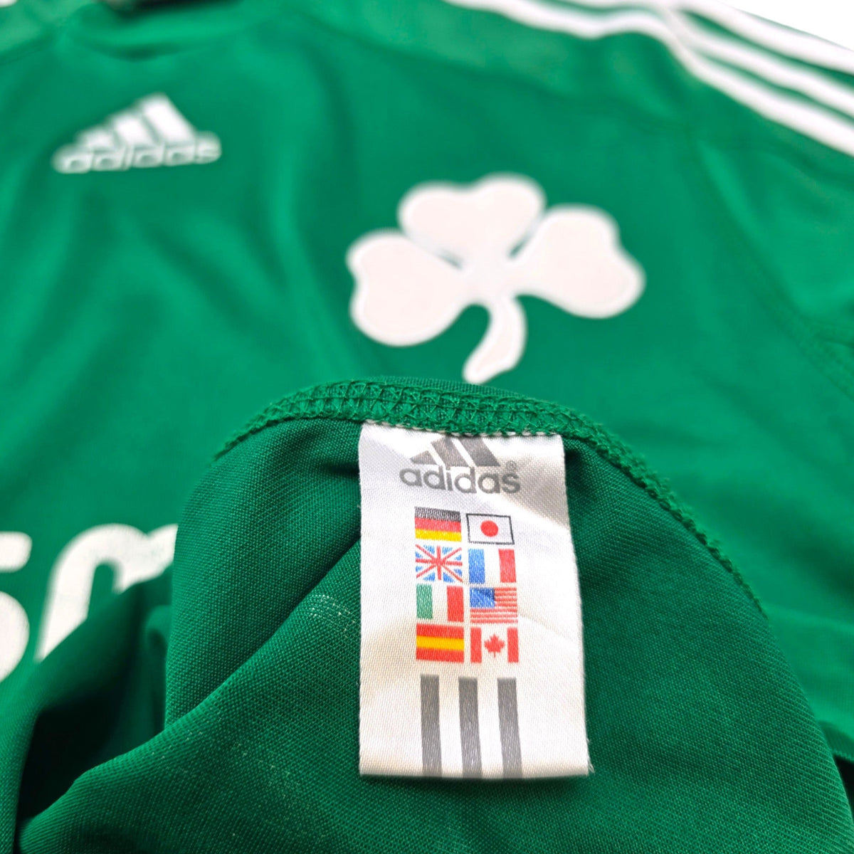 2009/10 Panathinaikos Home Football Shirt (M) Adidas #9 Cisse