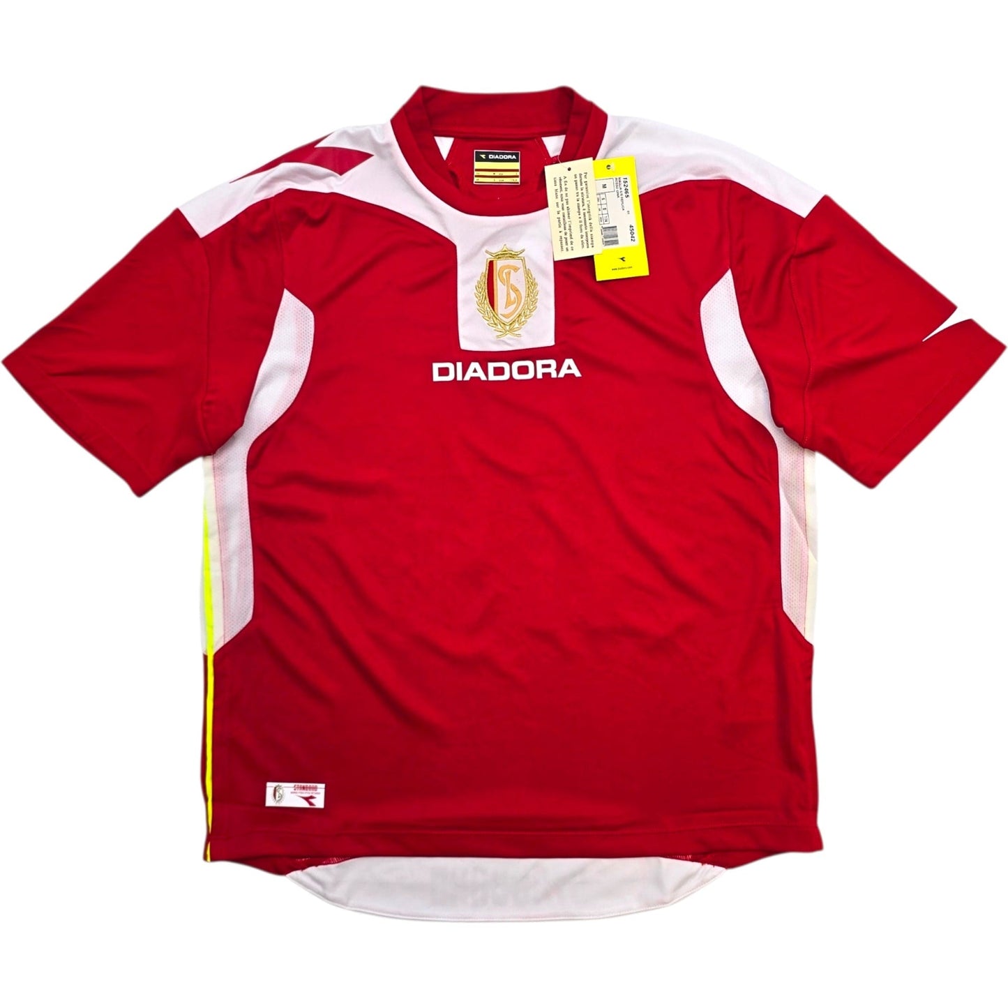 2009/10 Standard de Liège Home Football Shirt (S) Diadora #28 A. Witsel (BNWTs)
