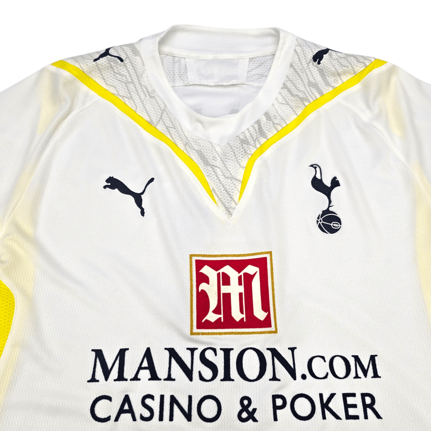 2009/10 Tottenham Hotspur Home Football Shirt (M) Puma #3 Bale