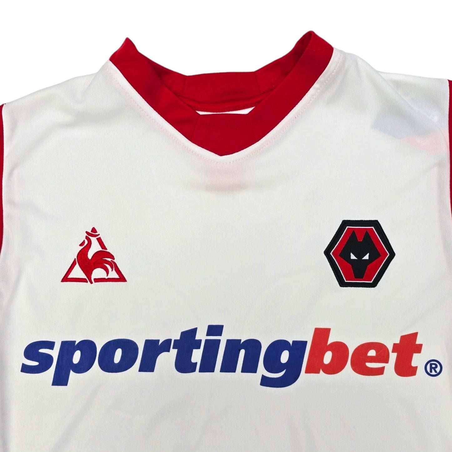 2009/10 Wolves Away Football Shirt (L) Le Coq Sportif #29 Doyle