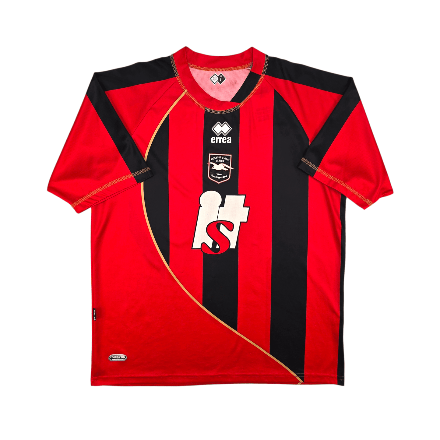 2009/11 Brighton Away Football Shirt (L) Errea