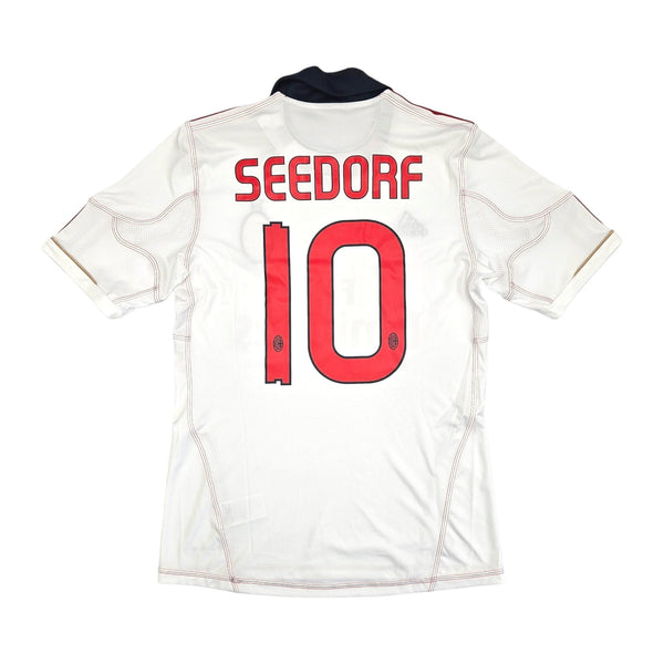 2010/11 AC Milan Away Football Shirt (S) Adidas #10 Seedorf