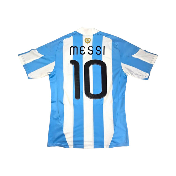 2010/11 Argentina Home Football Shirt (S) Adidas #10 Messi